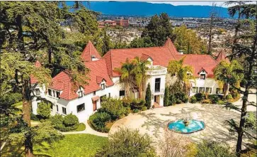  ?? Jeremy Spann ?? THE INFAMOUS estate in Alhambra called the Pyrenees Castle has waffled on and off the market since 2019.