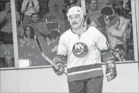  ?? CONTRIBUTE­D ?? Seven-time Stanley Cup winner and Hockey Hall of Famer Bryan Trottier (New York Islanders) will be among the headliners on the ice in support of the Shelburne County Minor Hockey Associatio­n at the Legends All Stars hockey game against the Barrington and Area All Stars on Oct. 18 at the Sandy Wickens Memorial Arena.
