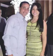  ??  ?? Alejandro Castillo y Ana Patricia Rodríguez.