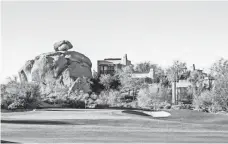  ?? BOULDERS RESORT ?? Two 18-hole courses wind through the Boulders resort, showcasing the rock formations for which the resort is named.