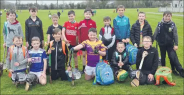  ?? ?? Some of those who attended the Easter GAA Camp in Fermoy this week. (Pic: John Ahern)