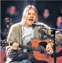  ?? ?? j Great Lives: Kurt Cobain is celebrated by comedian Chris McCausland Tuesday, Radio 4, 4.30pm