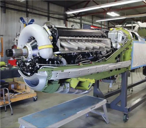  ?? XAVIER MÉAL ?? Le fuselage en cours d’assemblage durant l’été 2015.