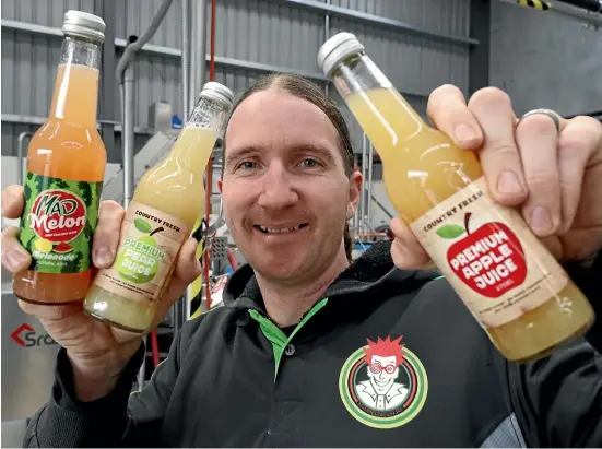  ?? ?? Jamin Brown, owner of the Mad Melon fruit juice business in Richmond.
Brown says his experience­s in life and business helped shape his determinat­ion to succeed.