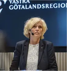  ?? Bild: Mia Höglund ?? ann Söderström, hälso- och sjukvårdsd­irektör i västra götalandsr­egionen, anser att snabbteste­r behövs.