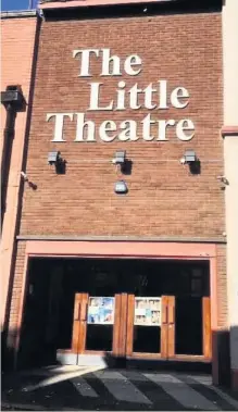  ??  ?? The Little Theatre in Dover Street, Leicester.
