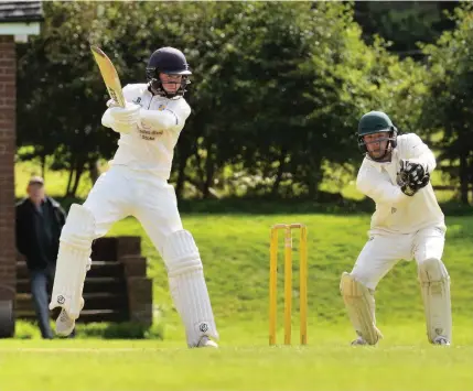  ??  ?? George Sellers scored another century for Endon in their weekend victory over Wood Lane.