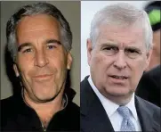  ??  ?? Epstein and Prince Andrew: questions to answer