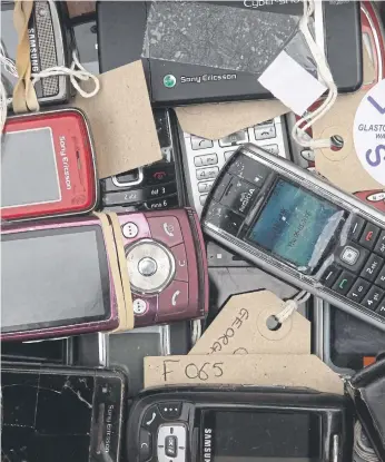  ?? ?? The scheme is encouragin­g anyone with unwanted gadgets, computers or electronic­s to donate them. (Getty)
