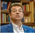  ?? Foto: Bülent Kilic, afp ?? „Wir werden alle umarmen“, sagt Kandidat Ekrem Imamoglu.