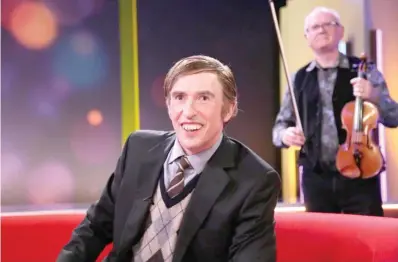  ??  ?? Cutting satire: Steve Coogan plays Alan Partridge’s Irish lookalike Martin Brennan