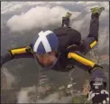  ??  ?? Jim McConnell was an experience­d skydiver after almost 1500 jumps