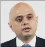  ??  ?? SAJID JAVID: ‘ I support the Remember Together call to ensure their service is remembered.’