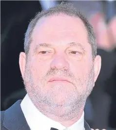  ?? Picture: Getty Images. ?? US film producer Harvey Weinstein is being investigat­ed in America and Britain over a string of allegation­s of sexual assault, which he denies.