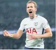  ?? REUTERS ?? Tottenham striker Harry Kane.