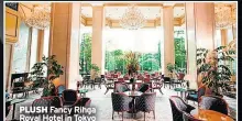  ??  ?? PLUSH Fancy Rihga Royal Hotel in Tokyo