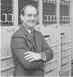  ?? Houston Chronicle file photo ?? Richard Wirth, then-CEO of Houston Cellular Telephone Co., said in 1986 that his company was in “a real foot race” with GTE Mobilnet.