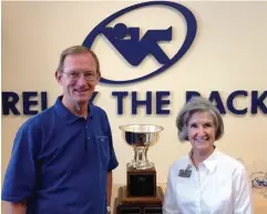  ??  ?? David and Julie Nodland have earned corporate awards for their Estero franchise.