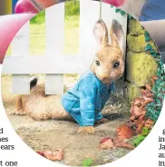  ?? ?? The movie Peter Rabbit was released in 2018.