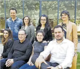  ?? DAMIÁN LLORENS ?? Los miembros del grupa TRAMA de la Univerista­t Jaume I de Castelló.