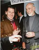  ??  ?? Sir Jean Connery und Rettl bei der „Dressed to Kilt“-Gala in New York