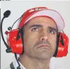  ??  ?? Embajador de Ferrari y ex piloto de F1, Marc Gené ha disputado siete veces las 24 Horas de Le Mans, de 2007 a 2013. Ganó en 2010 con el Peugeot 908 HDI FAP, quedó 3º en 2012 y 2013 y fue compañero de Tom Kristensen, el rey de Le Mans con 9 victorias.