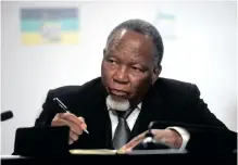  ?? News Agency (ANA) ITUMELENG ENGLISH African ?? FORMER president Kgalema Motlanthe announces the official nomination process and rules towards the 55th national elective conference of the ANC. l