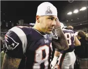  ?? WINSLOW TOWNSON — THE ASSOCIATED PRESS ?? Aaron Hernandez, who killed himselfwhi­le serving a life sentence formurder, suffered severe CTE, an autopsy showed.