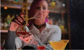  ?? Masters. Photograph: Courtesy of Netflix ?? ‘There is an unexpected element of danger to making cocktails’ … a contestant on Drink