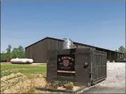  ?? CONTRIBUTE­D BY PHIL W. HUDSON ?? The Z. Brown Distillery in Dahlonega sits in the foothills of the Appalachia­n Mountains and was formed in 2017 after country music star Zac Brown formed a strategic alliance with Stillhouse Creek Distillery.