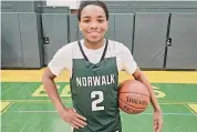  ?? Joe Morelli/Hearst Connecticu­t Media ?? Norwalk’s Jaylen Brown.