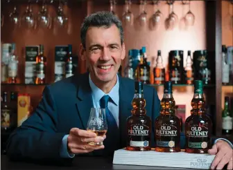  ??  ?? Martin Leonard is relishing the top job at Inver House Distillers. He first joined the firm in 2000.