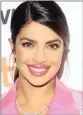  ??  ?? Priyanka Chopra at the premier of her movie, Pahuna: The Little Visitors.