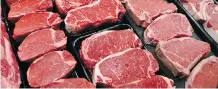  ??  ?? An inspector says meat headed to Canadian stores has less oversight than meat heading south of the border.