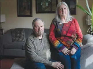  ?? BRYAN ANSELM / THE NEW YORK TIMES ?? Alicia Butcher Ehrhardt and her husband, William, have been researchin­g retirement communitie­s for a few years and have decided to move into a full-service retirement community.