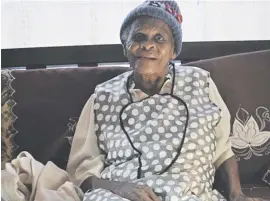  ?? Picture: Potchefstr­oom Herald ?? SUPERCENTE­NARIAN. Martha Hester Sehao’s ID shows that she was born on January 9, 1897.