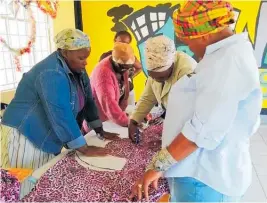  ?? Photo / Supplied ?? Being able to share her crafting knowledge and skills with people in impoverish­ed communitie­s back home in South Africa is something Lara is extremely proud of.