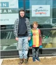  ?? MICHAEL SEIBERT/CONTRIBUTE­D PHOTO ?? The Lehigh Valley’s first Capriotti’s Sandwich Shop is set to open June 13 at 5585 Hamilton Blvd., Unit F, in Lower Macungie Township. Pictured is co-operator Ryan Seibert, left, and his brother, Harrison Seibert.