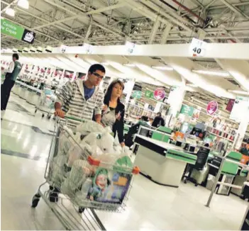  ?? FOTO: AGENCIAUNO ?? ►►
Supermerca­do de Las Condes.