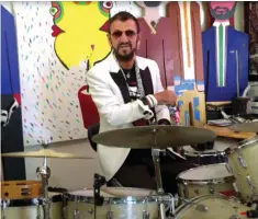  ?? (YouTube) ?? RINGO STARR celebrates his 80th birthday.