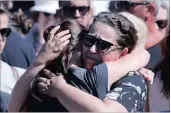  ?? PICTURE: AP ?? The anguished face of this woman reflects the shock as those celebratin­g Bastille Day in Nice come to grips with the tragedy.