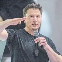  ?? DAVID MCNEW AFP/GETTY IMAGES FILE PHOTO ?? Elon Musk is breaking the mould of the proper, perhaps coddled, CEO some want. But the entreprene­ur is his own man.