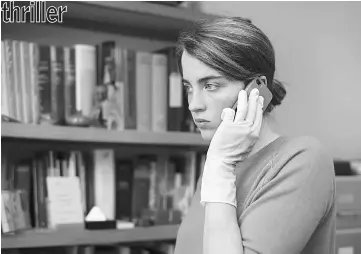  ?? — Sundance Selects photo ?? Themes of guilt and atonement hang over the Belgian drama ‘The Unknown Girl’, written and directed by sibling filmmakers and starring Adèle Haenel as a doctor who starts acting as a detective.