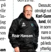  ??  ?? Roar Hansen.