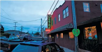  ?? Getty Images ?? Above: Duarte’s Tavern, famous for its cream of artichoke soup and olallieber­ry pie, has been feeding visitors to Pescadero for more than 120 years.