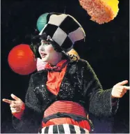  ??  ?? TEA PARTY ANYONE? Jamie Smith as the Mad Hatter in ‘Alice in Wonderland’