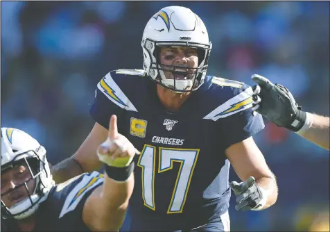  ?? GETTY IMAGES ?? New Colts QB Philip Rivers admitted it ‘aggravated’ him last year to hear critics say he couldn’t play anymore.