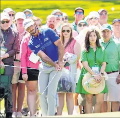  ?? USA Today Network ?? TIGER’S CUB: Max Homa, one of golf’s most popular players, enters Sunday with a chance to claim the green jacket and his first major championsh­ip.