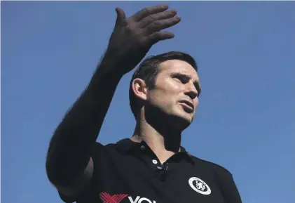 ??  ?? Frank Lampard is currently in Tokyo giving coaching sessions to local footballer­s Photo: AP
