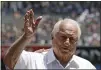  ?? KATHY WILLENS — AP FILE ?? Hall of Fame manager Tommy Lasorda was an ambassador for the sport he loved during his 71 years with the Dodgers franchise.